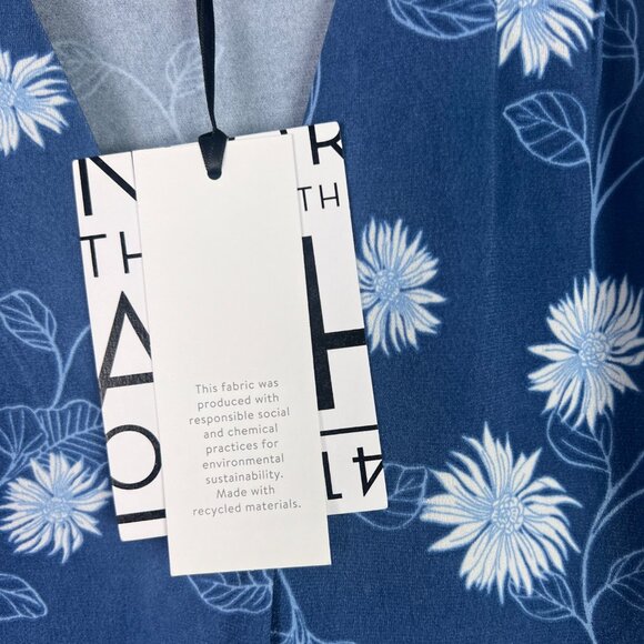 NWT Stitch Fix 41 Hawthorn Sleeveless Floral Split Neck Top Size Small Petite PS - Picture 5 of 10